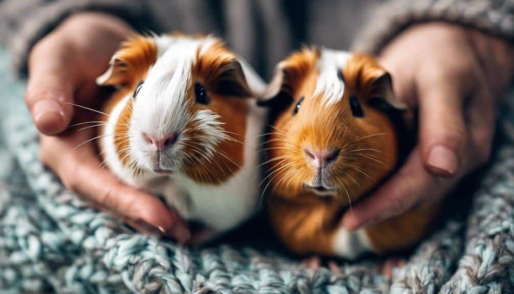 guinea pigs and handling