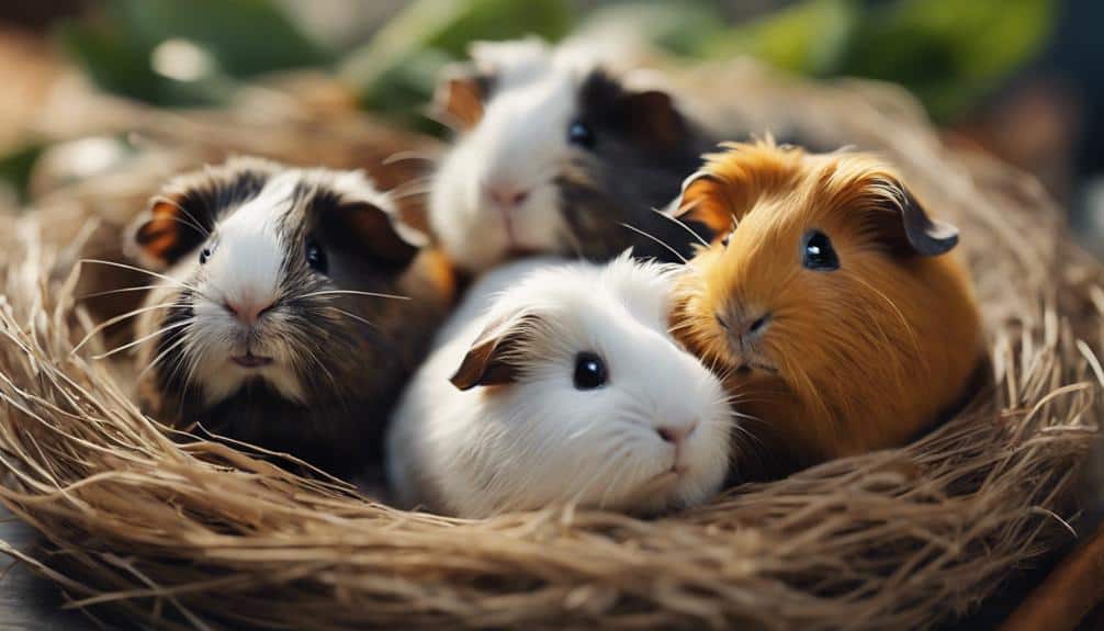 caring for baby guinea pigs