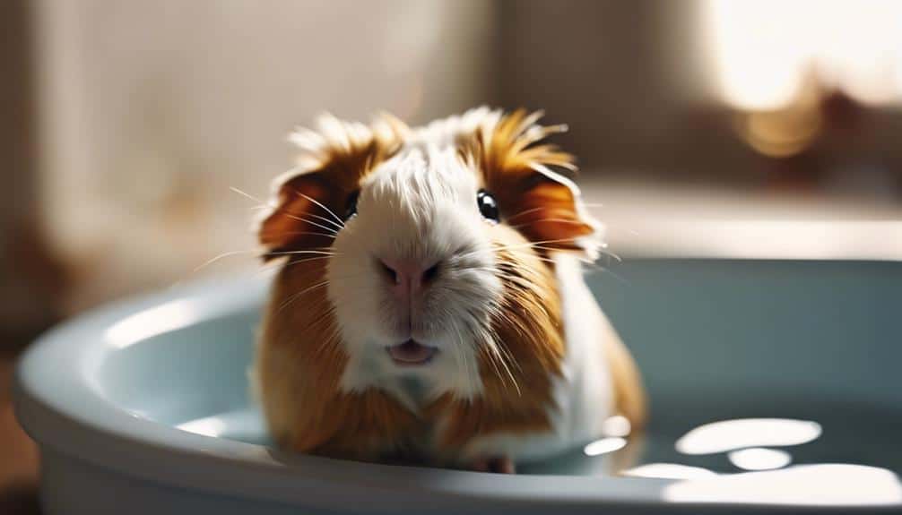 guinea pig bathing tips