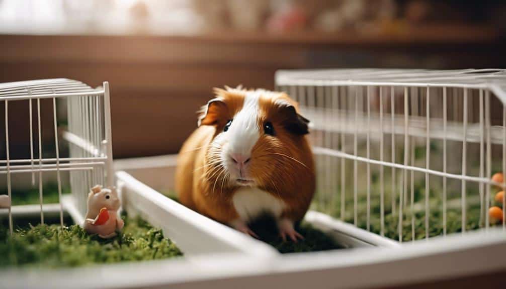 guinea pig cage size
