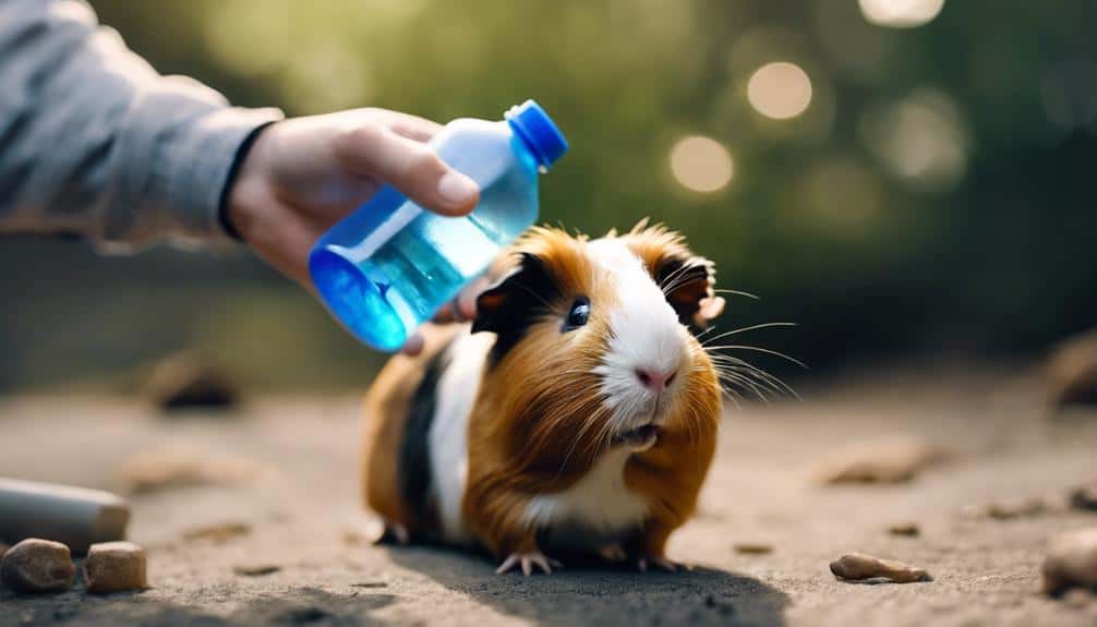 hydrating guinea pigs safely