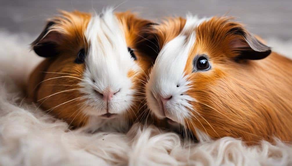 solid bond with guinea pigs
