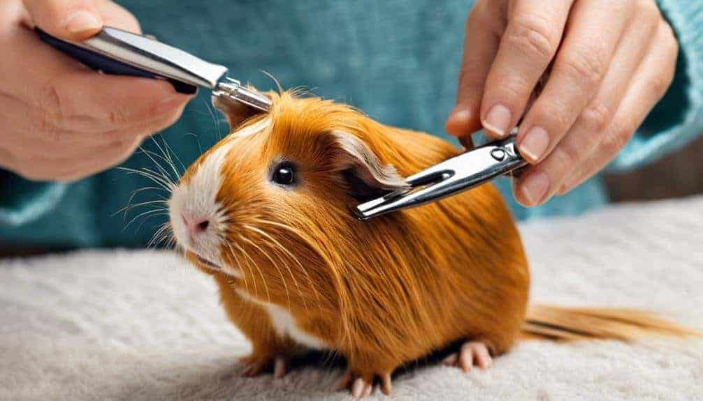 grooming for guinea pigs