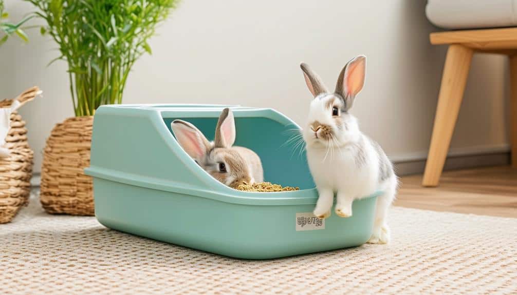bunny litter box solution
