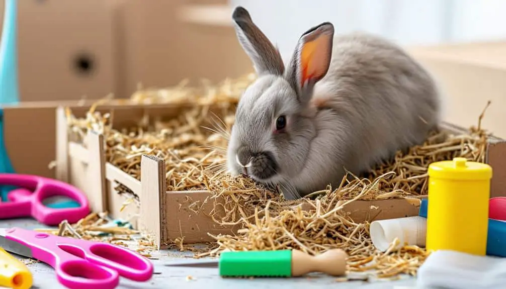 creating a bunny playground