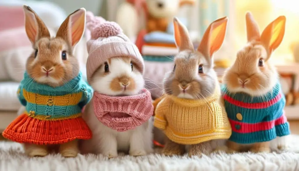 cute rabbit outfits list