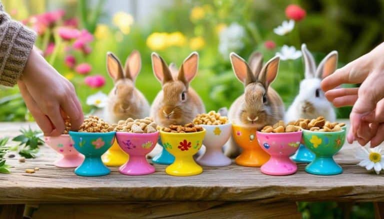 DIY Easter Egg Hunt for Pet Rabbits