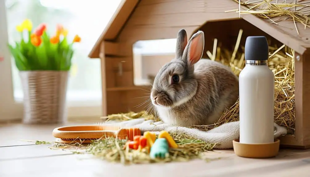 essential rabbit care items
