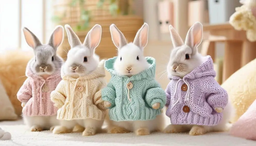 fuzzy bunnies stay warm