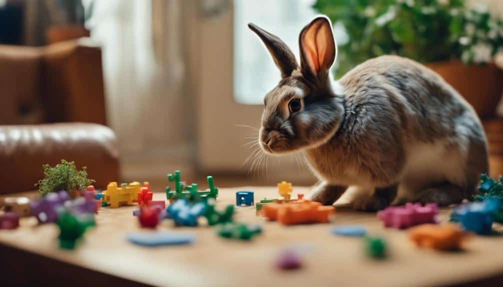 intelligent behaviors in rabbits