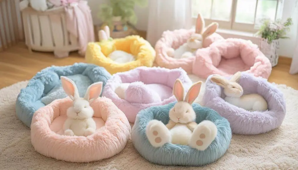 pet rabbit bed options