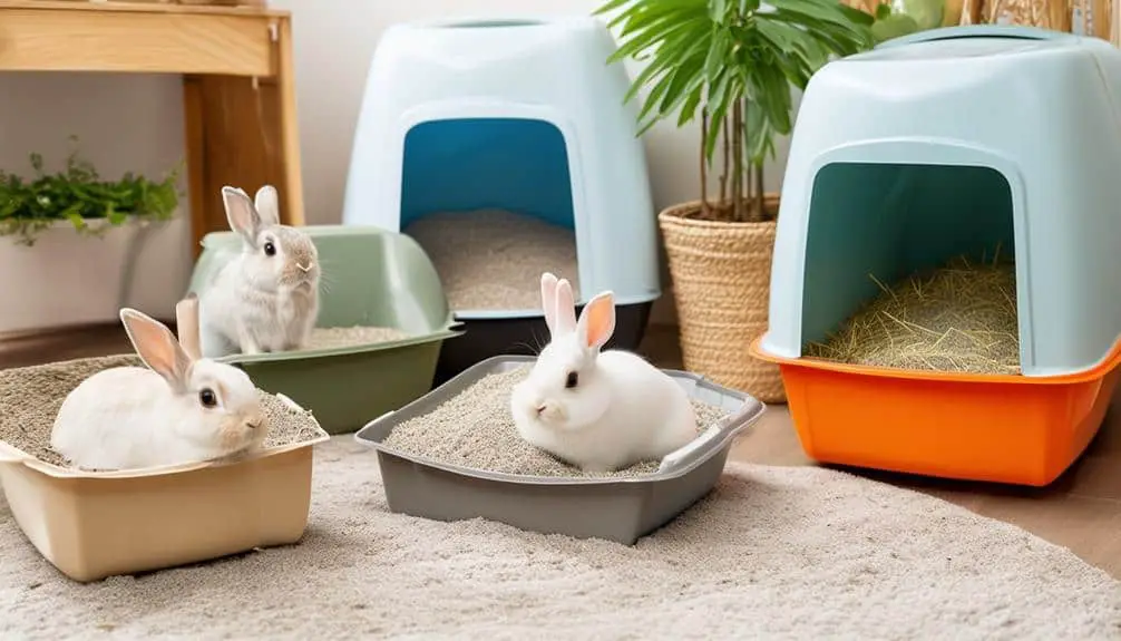 pet rabbit litter boxes